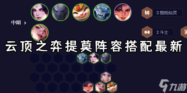 九游体育:云顶之弈中阵容优化的实战经验，玩家需知的简单介绍